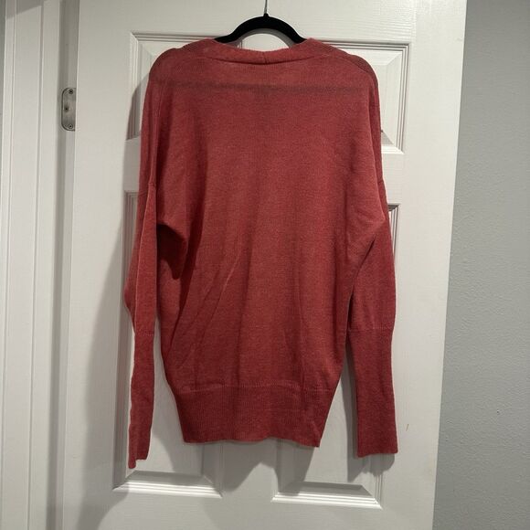 NWT Peruvian Connection Delphi Sweater Sz Medium Pimento Pullover Lightweight - Picture 8 of 10